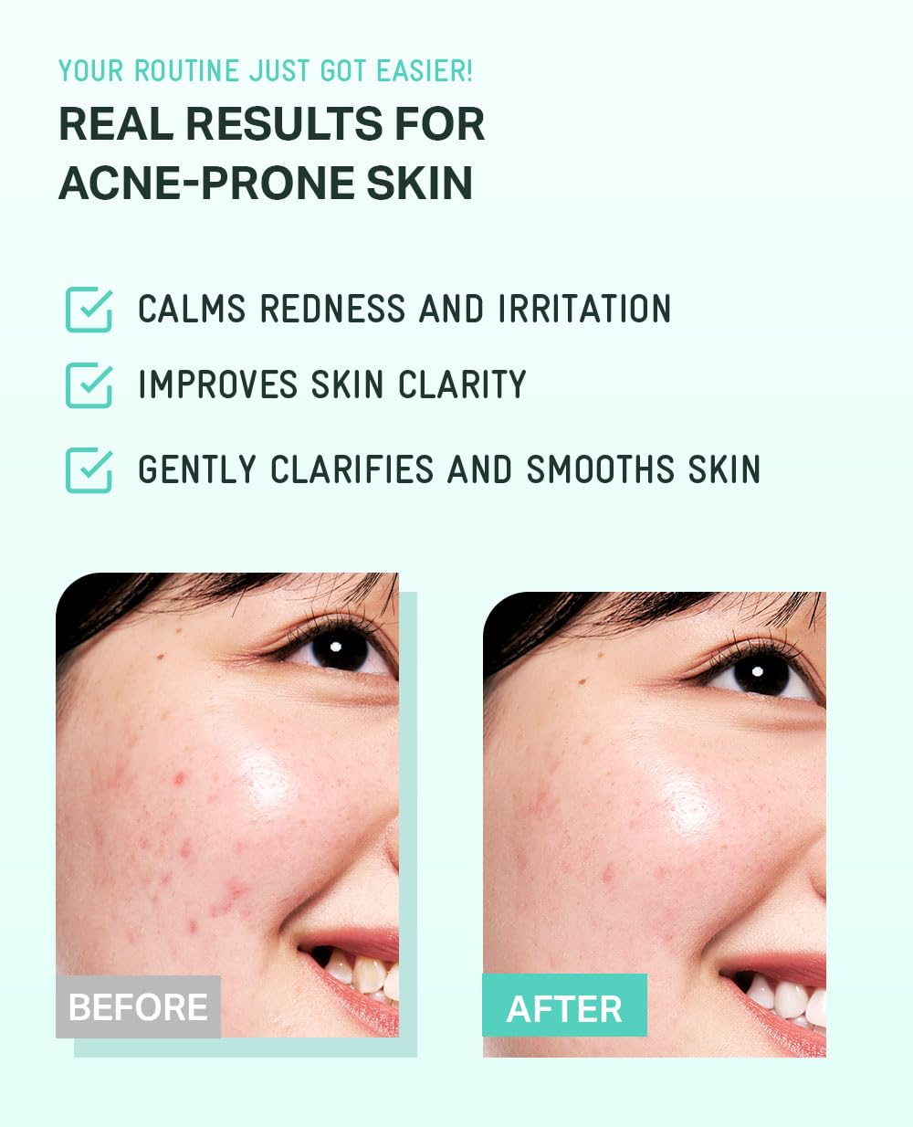 BRING GREEN Tea Tree CICA Toner texture shows lightweight hydration.