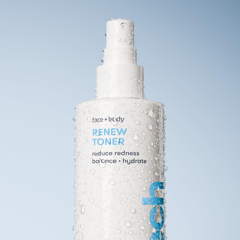BRIOTECH Hypochlorous spray used for blemish prone skin routine.