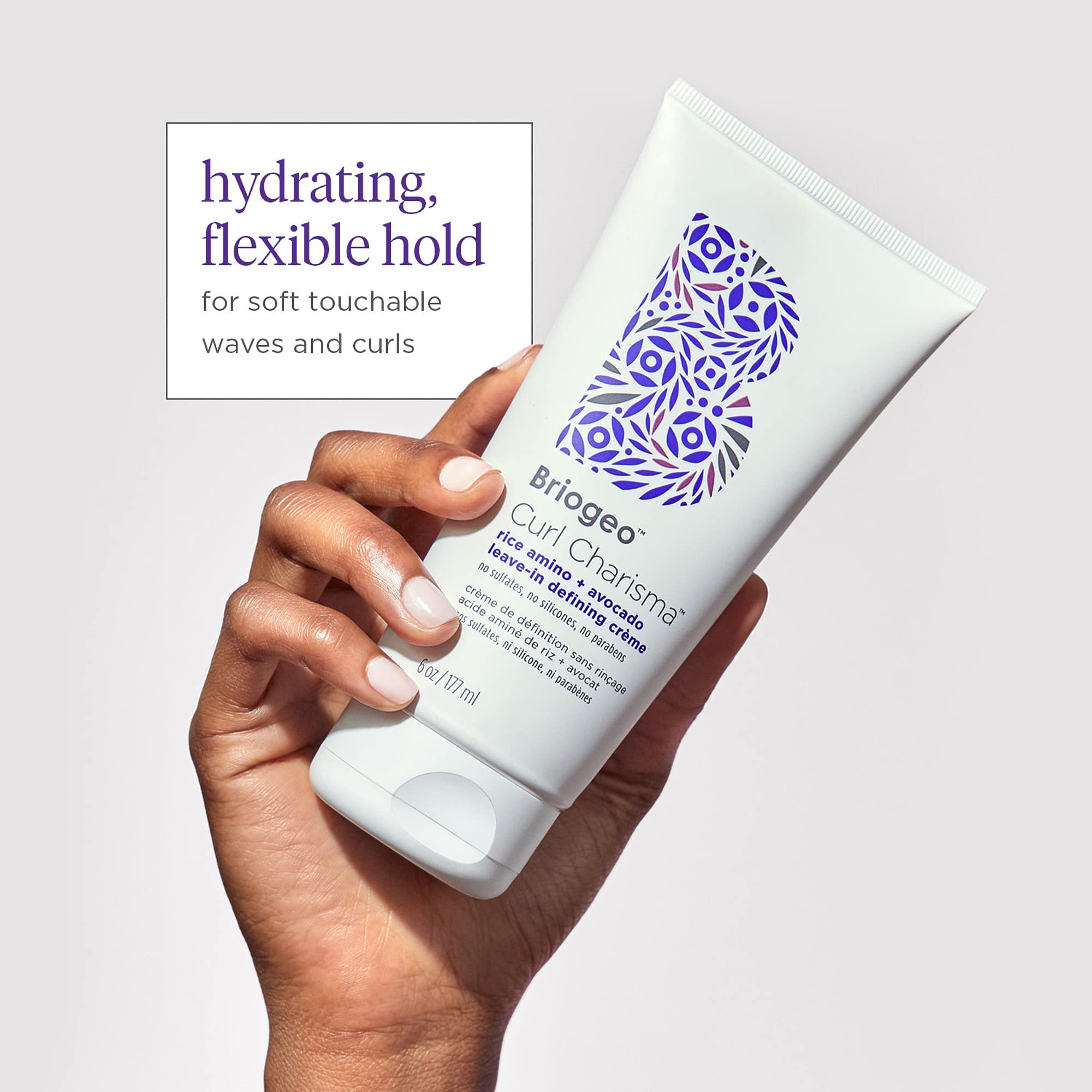 Briogeo Curl Charisma avocado oil hydration delivers lightweight moisture and shine