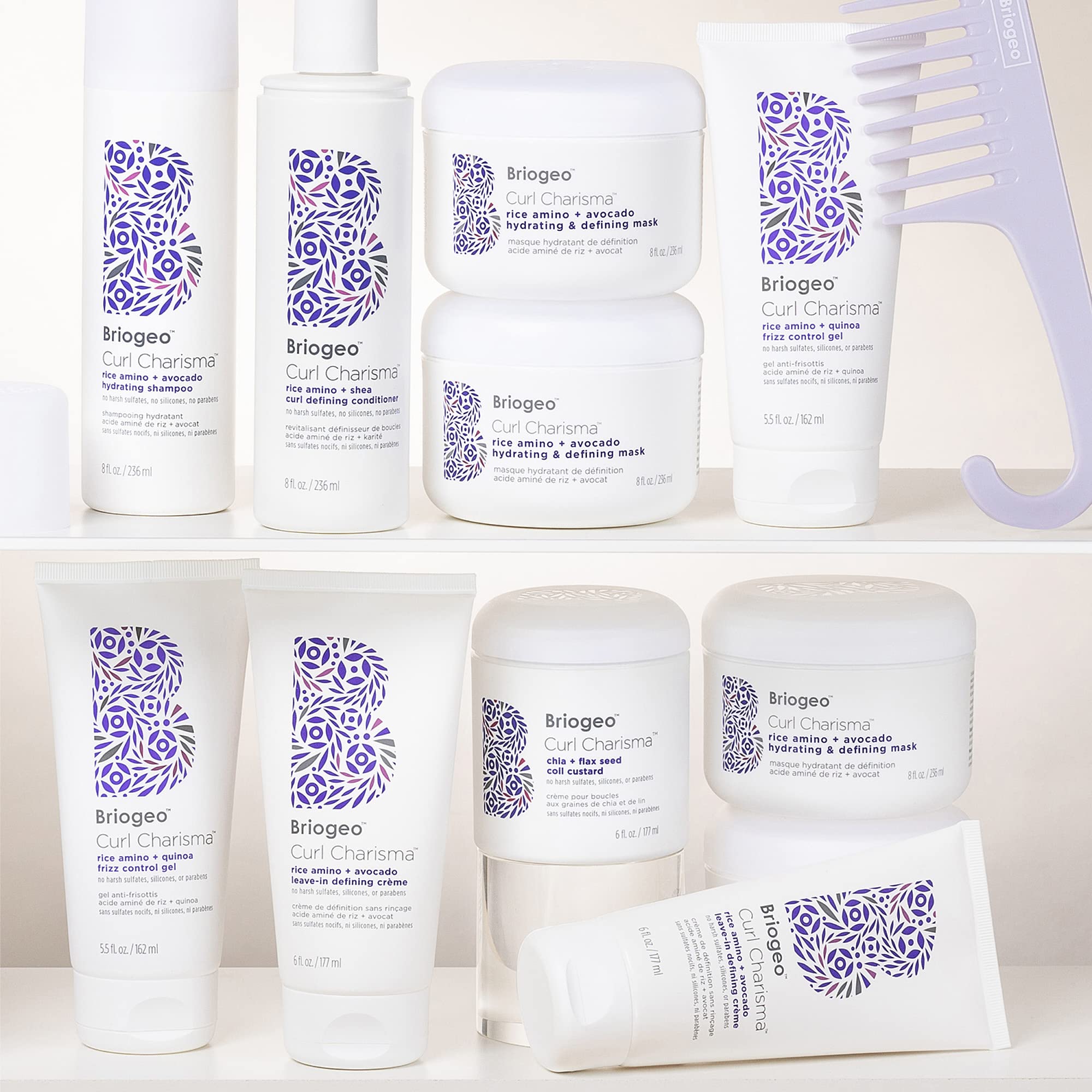 Briogeo Curl Charisma quinoa antioxidants nourish hair and enhance texture