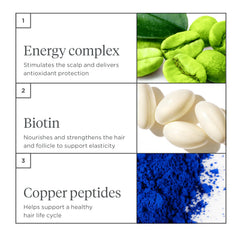 Briogeo Destined For Density with caffeine and biotin, supports scalp vitality