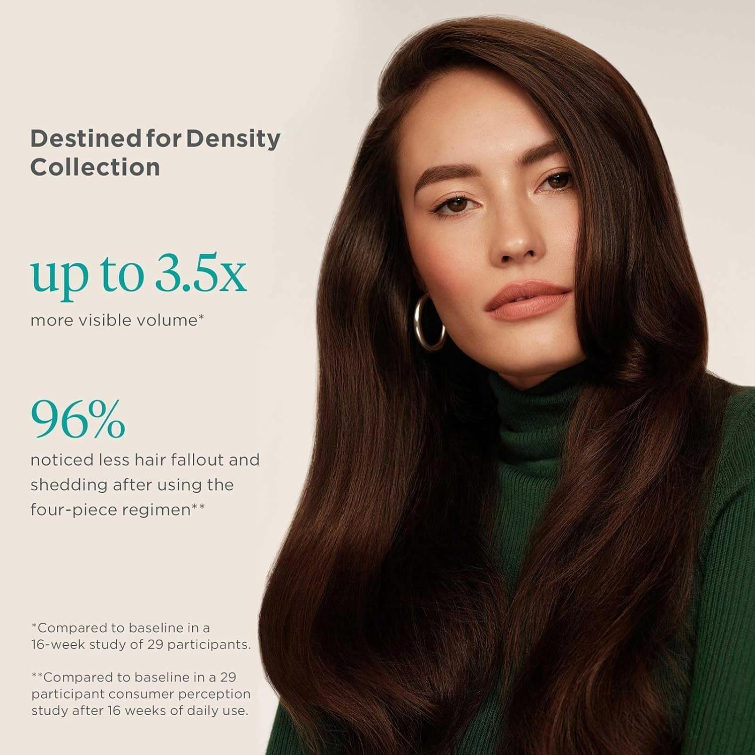 Briogeo Destined For Density conditioner bottle highlighting conditioning for mid-lengths to ends