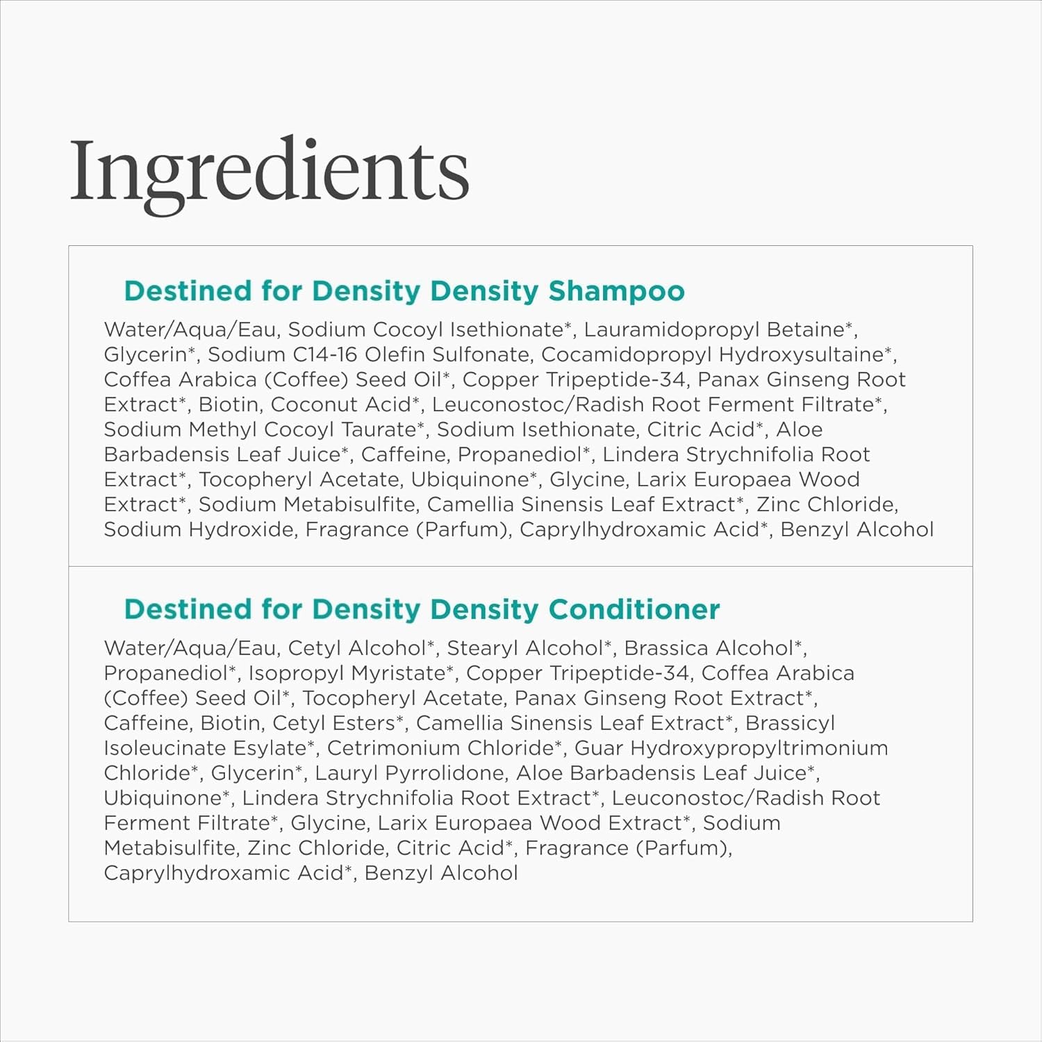 Briogeo Destined For Density duo on shelf indicating vegan and cruelty-free option