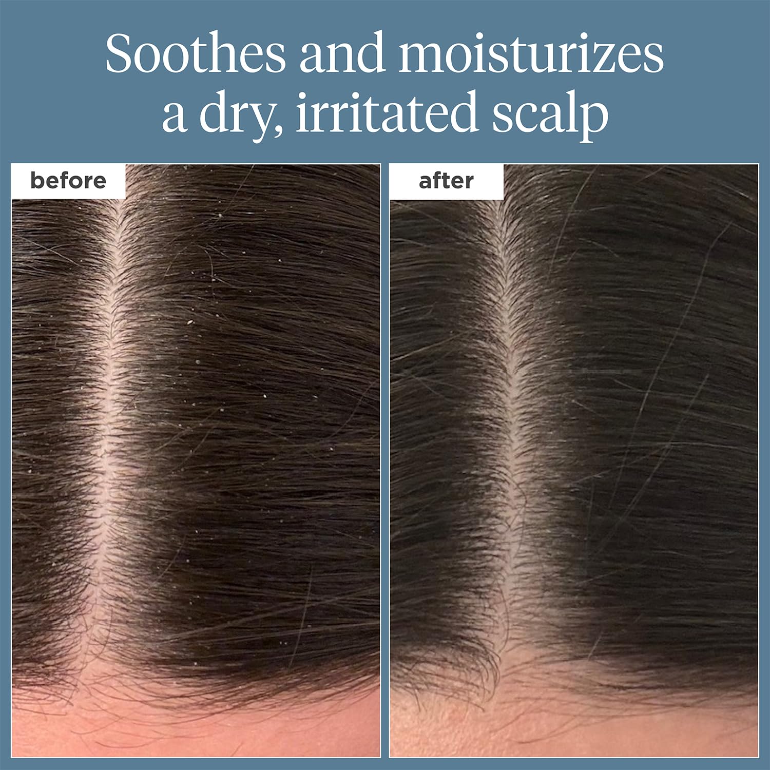 Briogeo Scalp Revival Rosemary Pre-Wash Oil label close-up highlighting antioxidant blend for scalp care.