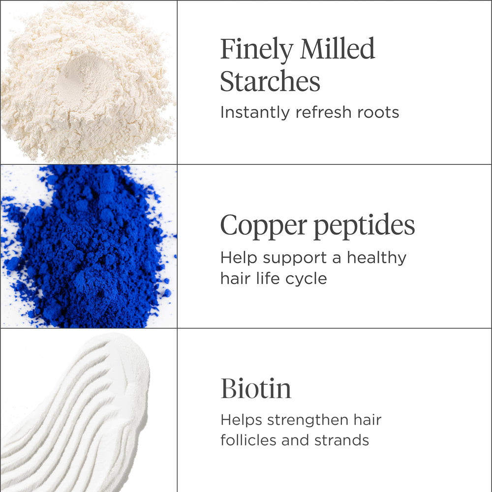 Briogeo Style & Treat Dry Shampoo Puff for on-the-go touch-ups.
