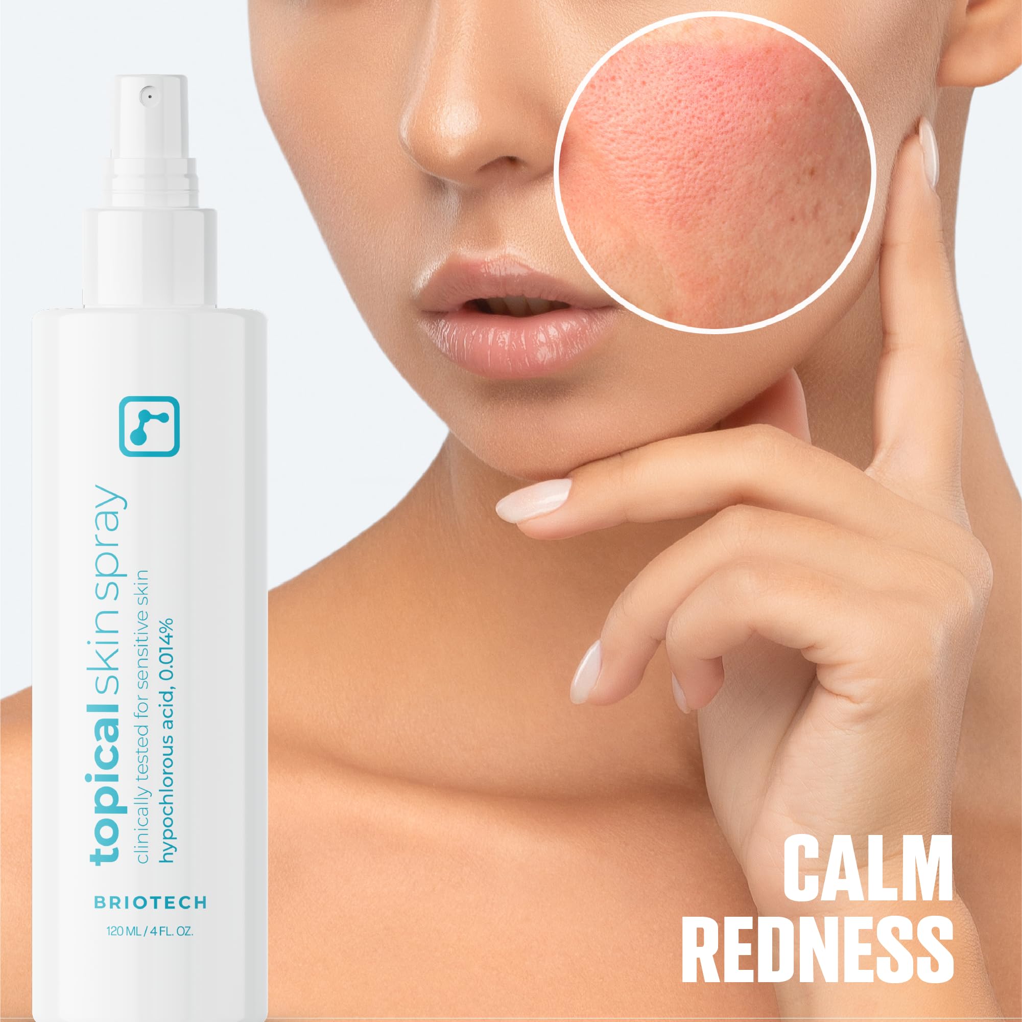 BRIOTECH apply spray 2-4 times daily, easy to integrate into routine