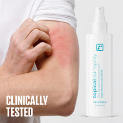 BRIOTECH patented cgmp manufacturing, high-quality HOCl spray for skin support