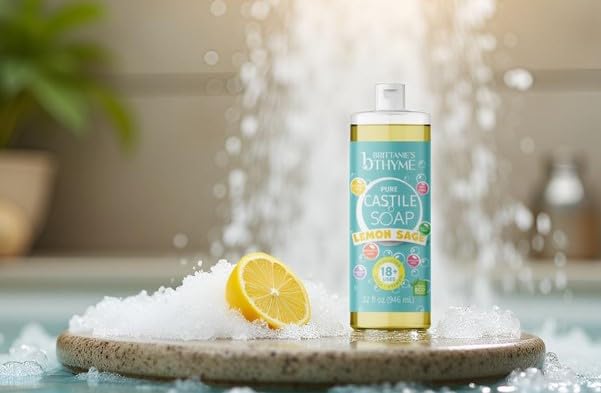 Brittanie's Thyme aroma close-up highlighting refreshing lemon and sage scent