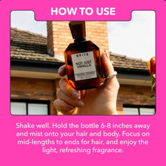 Travel-size bottle for on-the-go refreshment with Berry scent.