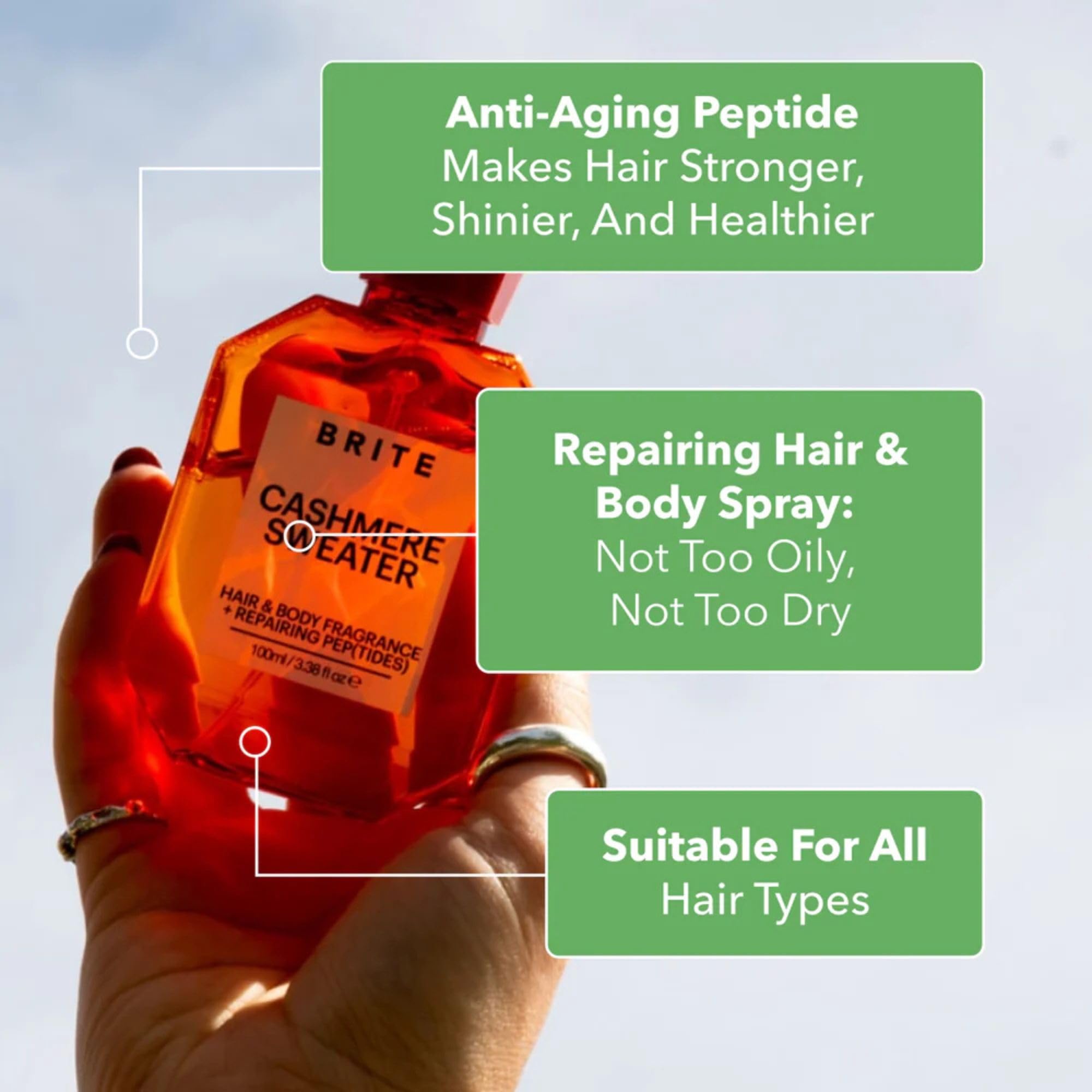 Brite contains oligopeptide-78 to support moisture and scalp health.