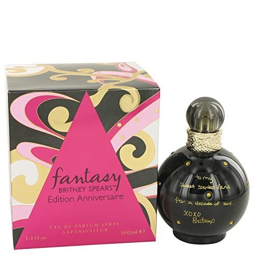 Britney Spears Fantasy bottle-closed-cap illustrates sealed tester for evaluation.