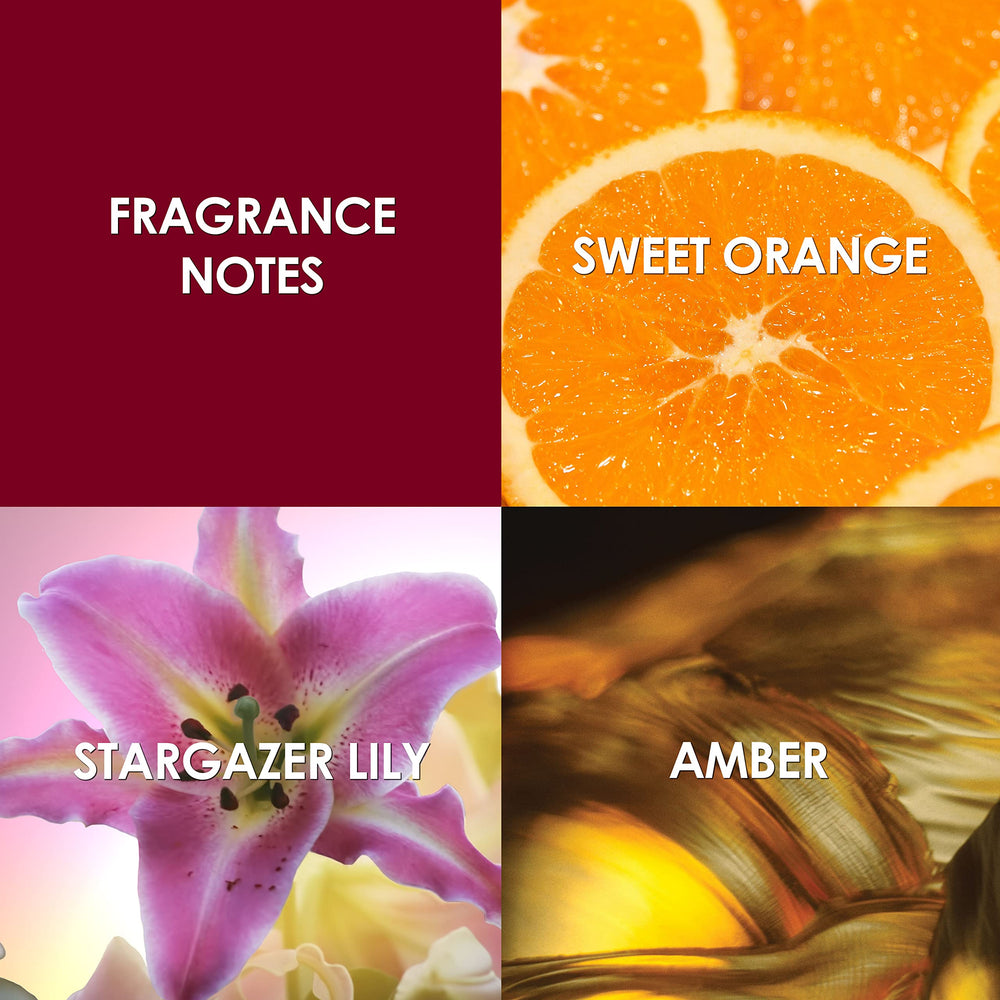 Britney Spears Hidden Fantasy liquid amber hue evokes warm, romantic evenings.