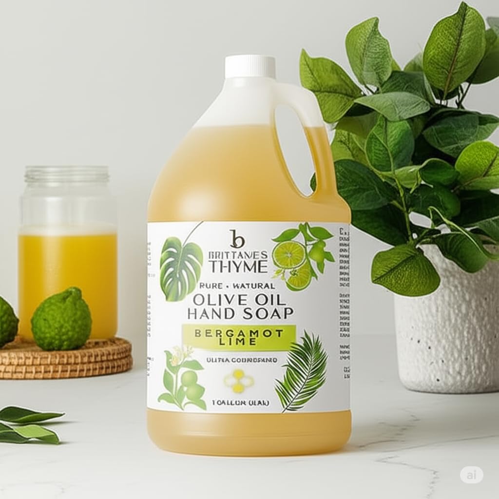 Pet shampoo and baby wash with Brittanie's Bergamot Lime for mild formula.