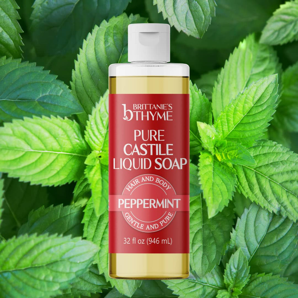 Brittanie's Thyme castile soap refill demonstrates eco-friendly packaging and cost savings