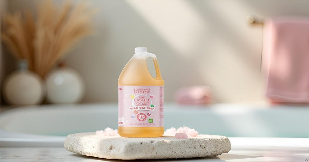 Brittanie's Thyme castile soap for pet care and gentle cleansing