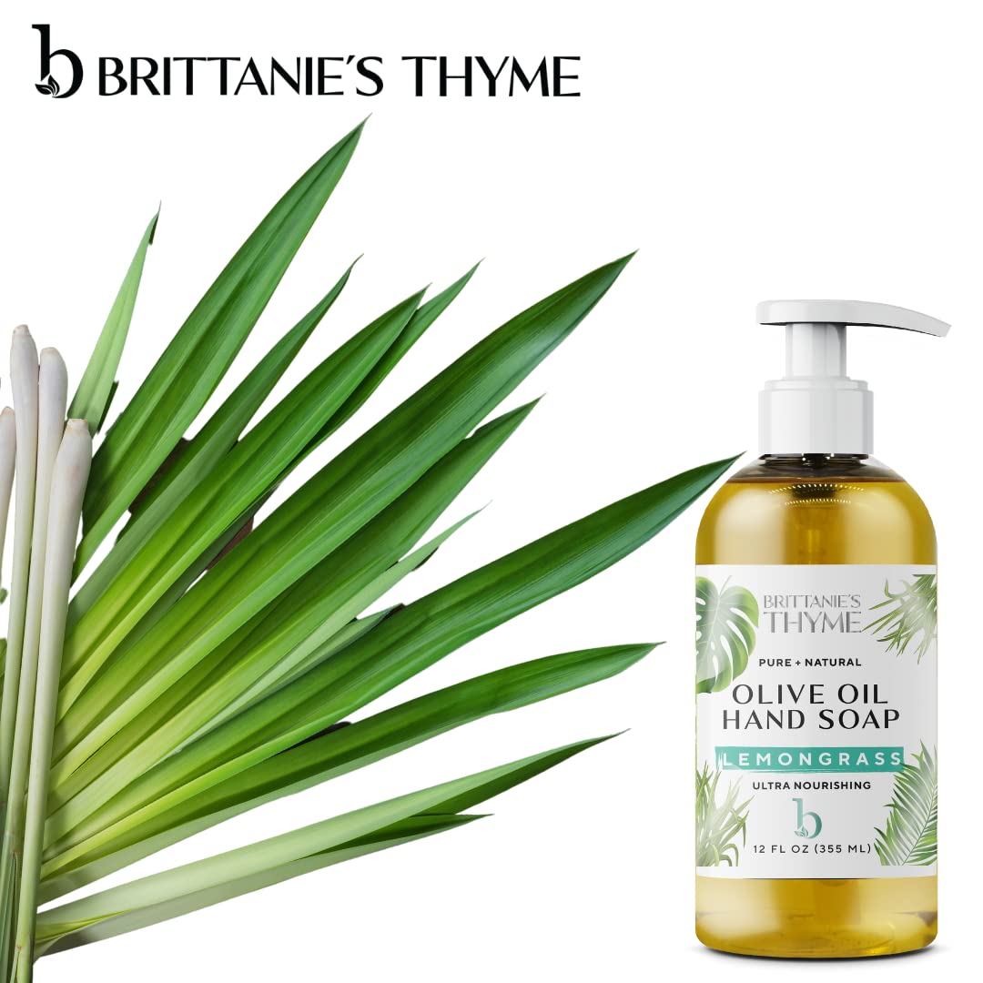 Brittanie's Thyme Lemongrass three-pack refill on the counter supports ongoing use.