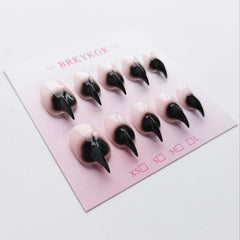 BRKYKGK Cat Claw nails packaging view ready for styling.