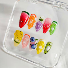 BRKYKGK colorful nail art for versatile day-to-night looks
