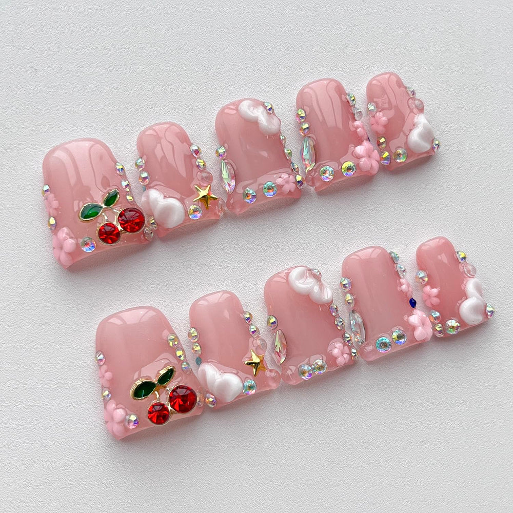 BRKYKGK durable acrylic nails for everyday wear and events