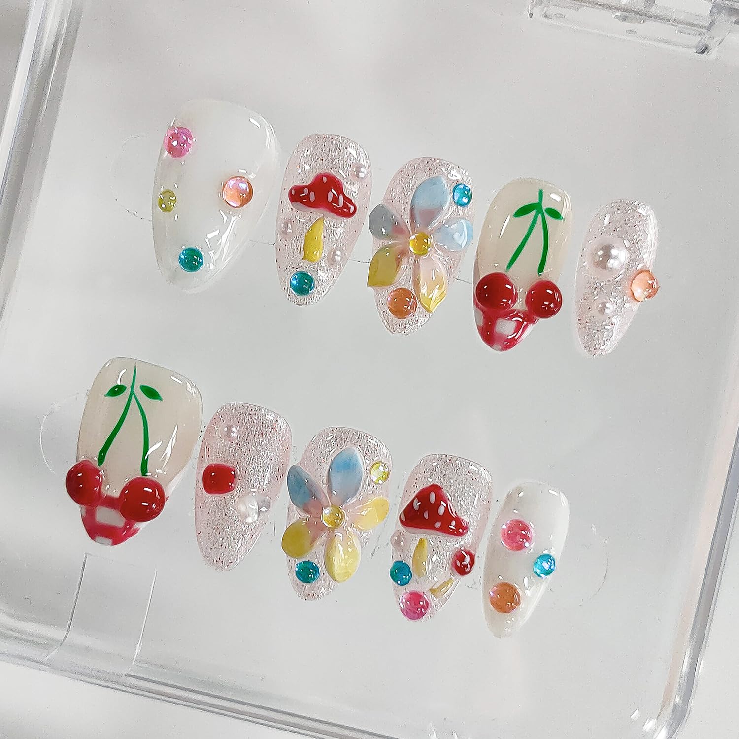 BRKYKGK durable nails resist chips for long-lasting wear