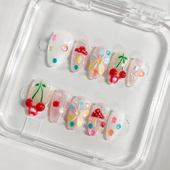 BRKYKGK press-on nails kit packaging contents and tools