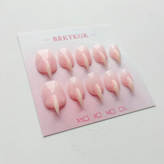 BRKYKGK Mini nail file and wood stick for precise shaping and prep.