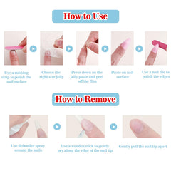 BRKYKGK warm-water removal aids gentle nail changes