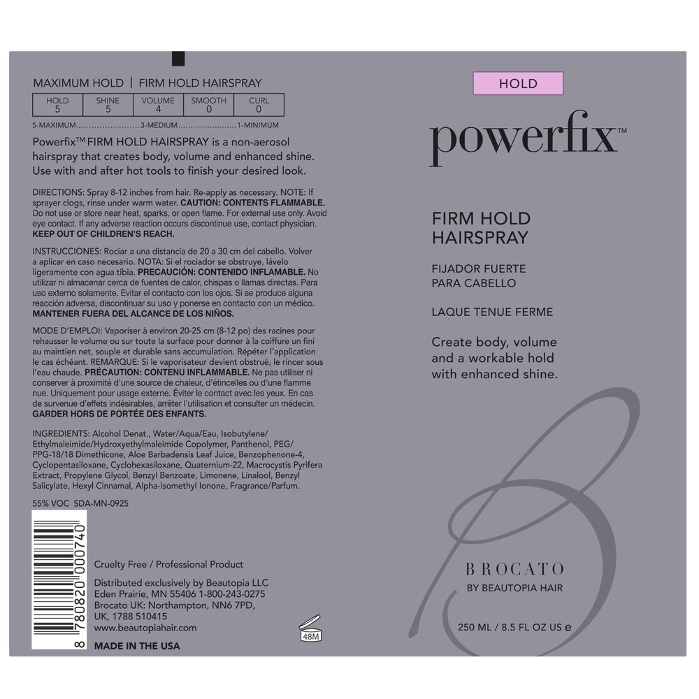 Brocato Powerfix styled-lifestyle locks curls for long-lasting style