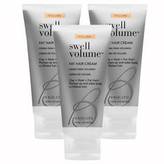 Brocato Swell Volume bottle pour showing easy application and lift