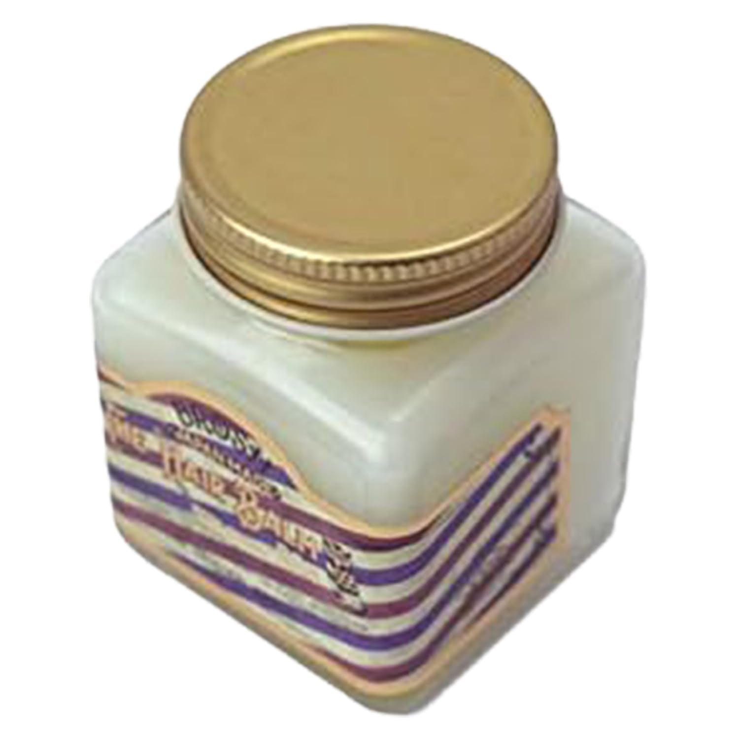 Brosh Hair Balm 824 hands applying balm for easy styling and moisture.