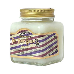 Brosh Hair Balm 824 lightweight, non-greasy texture for repeated restyling.