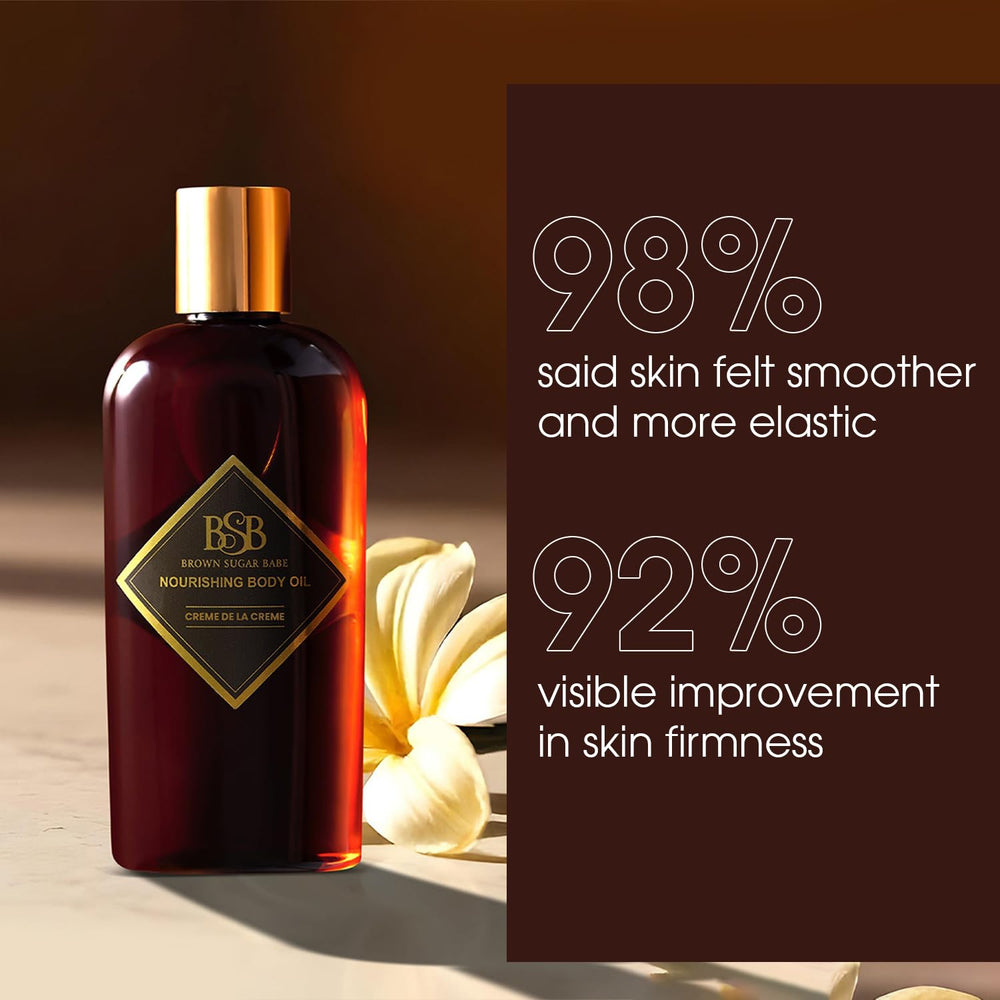 Brown Sugar Babe Creme de la Creme after-shower application seals moisture