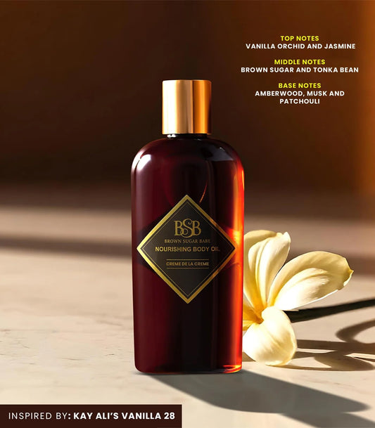 Brown Sugar Babe Creme de la Creme jar closeup highlighting rich texture and moisture