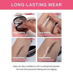 BrowPro Simone Stamp natural light brown color shade