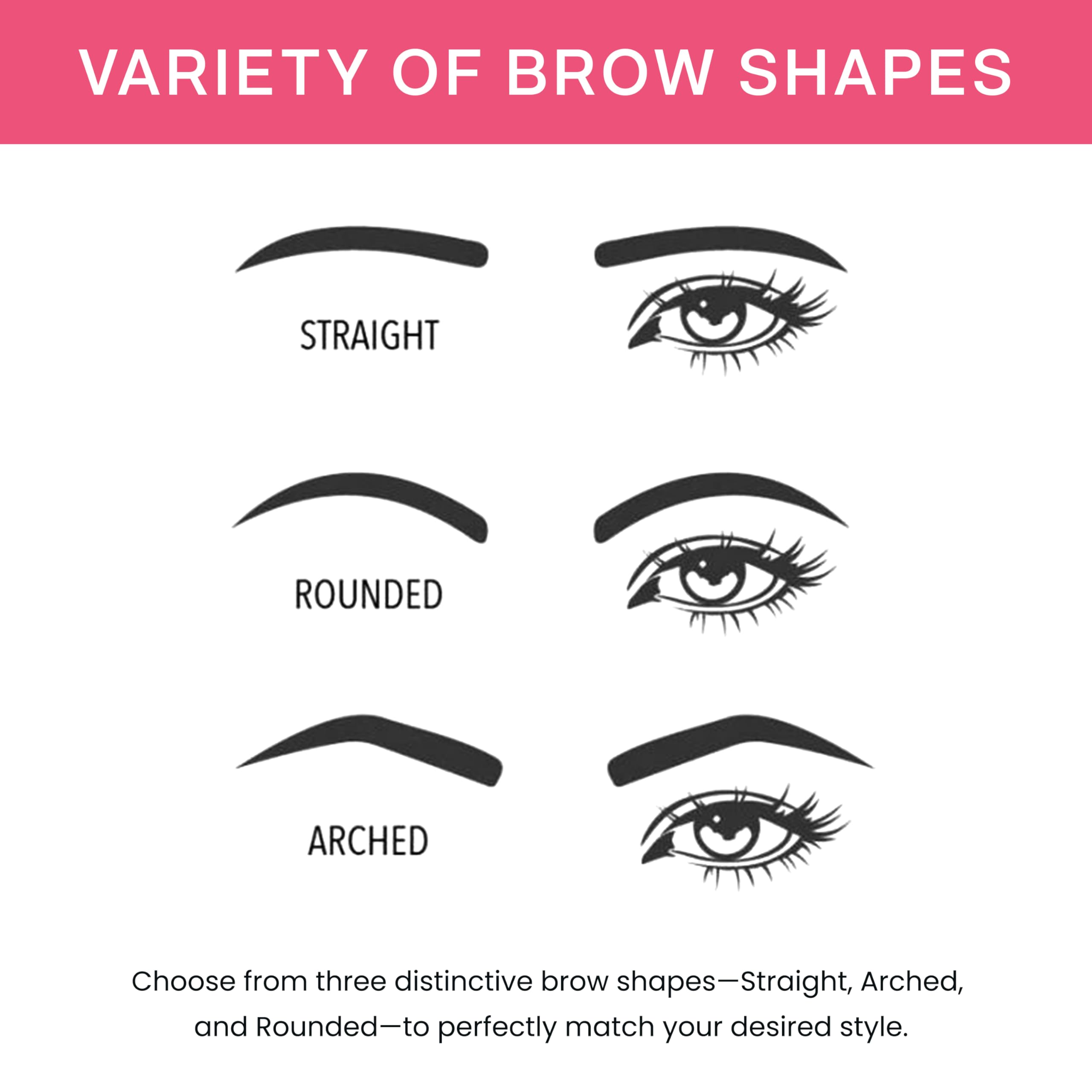 BrowPro Simone Stamp waterproof wear stays put all day