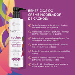 Hands applying leave-in cream to damp hair for even distribution.