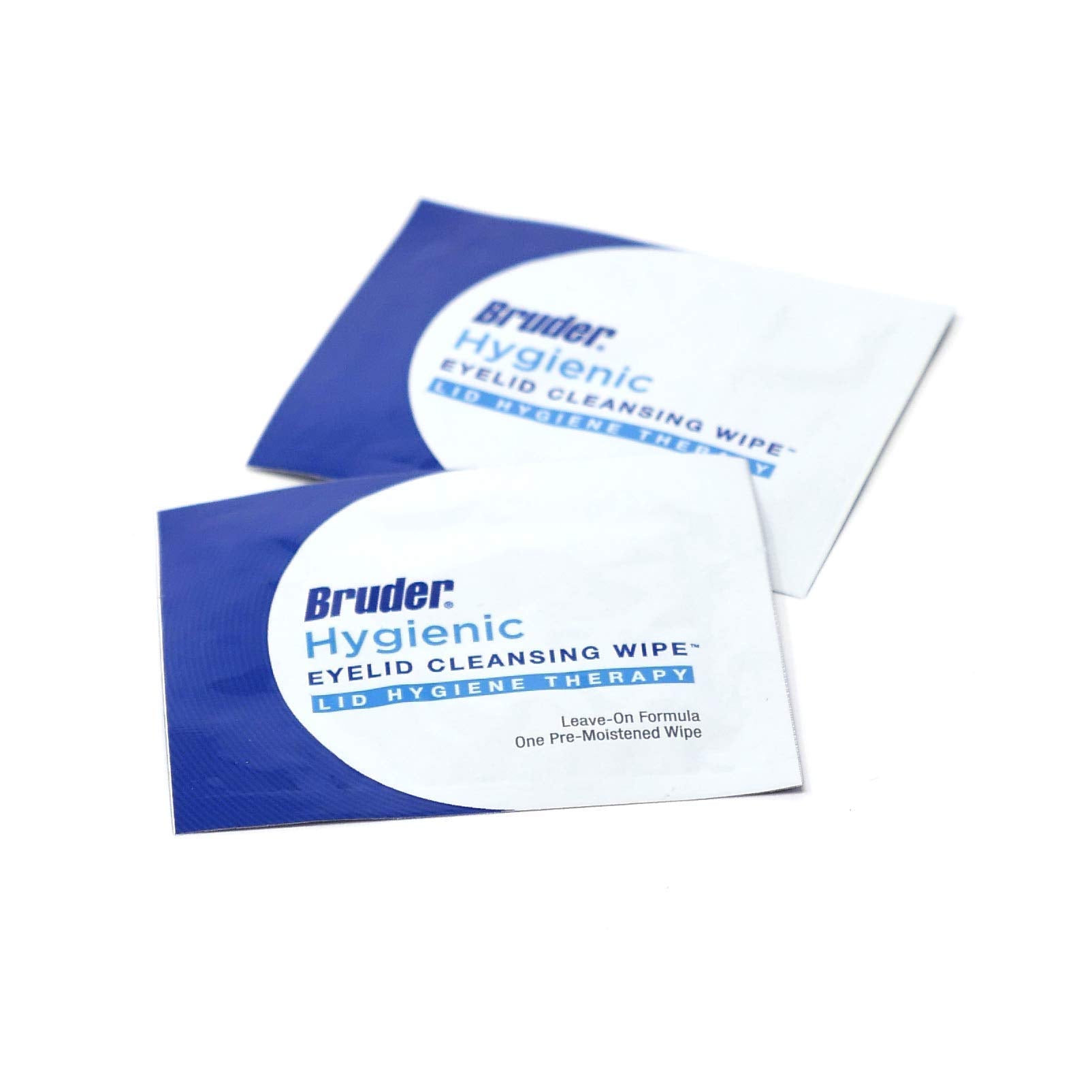 Bruder wipes offer no-rinse application for quick eyelid cleansing.