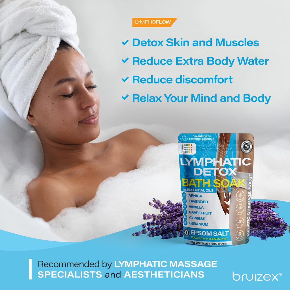 Bruizex Arnica Montana Bath Salts full body soak promotes detox and calm