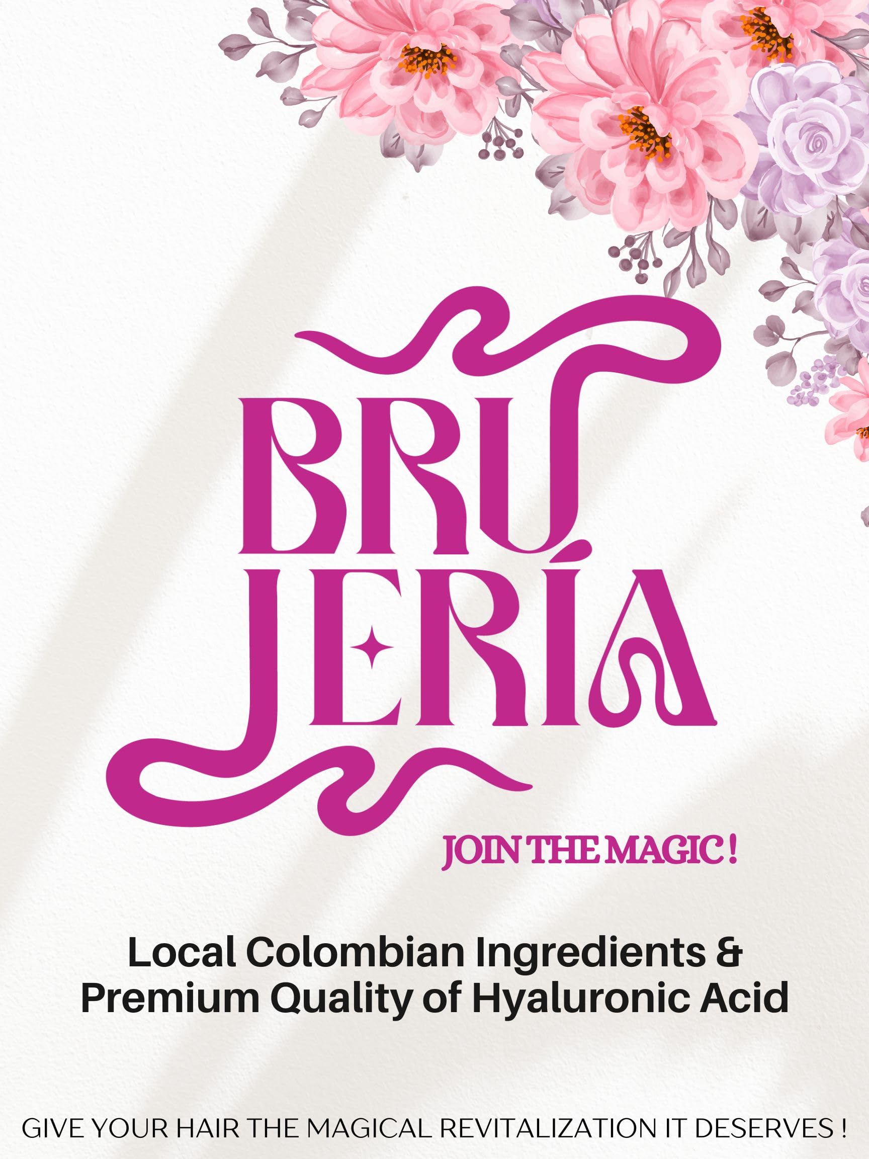 Brujeria result sleek hair after use during heat styling