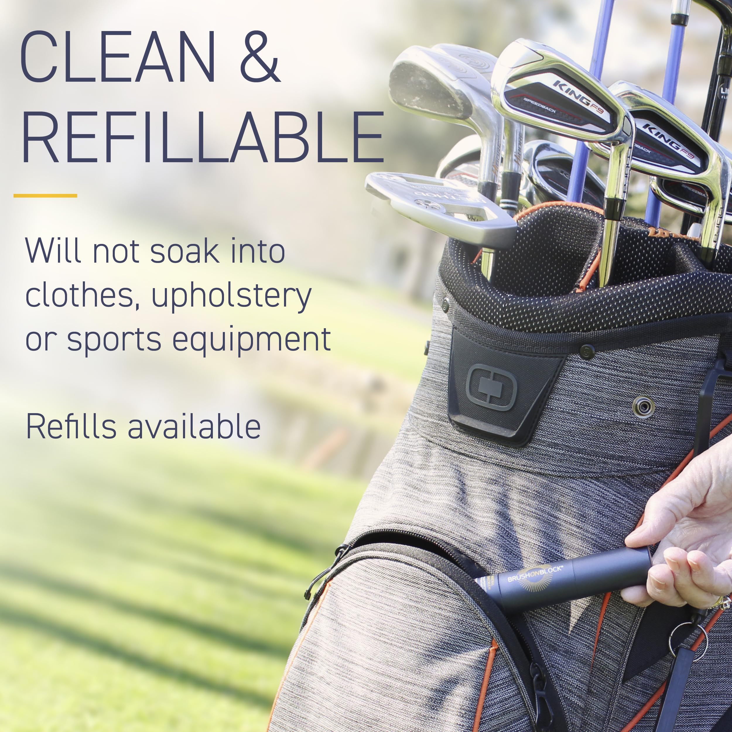 Reef-friendly formula of Brush On Block sunscreen supports ocean-friendly protection