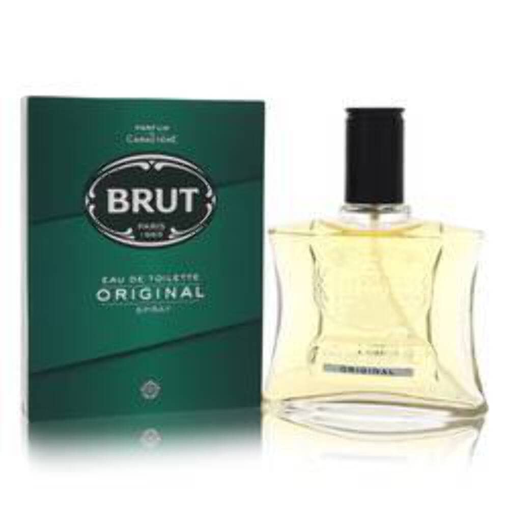 BRUT EDT in original glass bottle, 100ml, a classic everyday fragrance for confident days