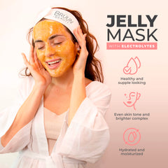 BRÜUN Egyptian Rose jelly mask with fragrant pampering benefits