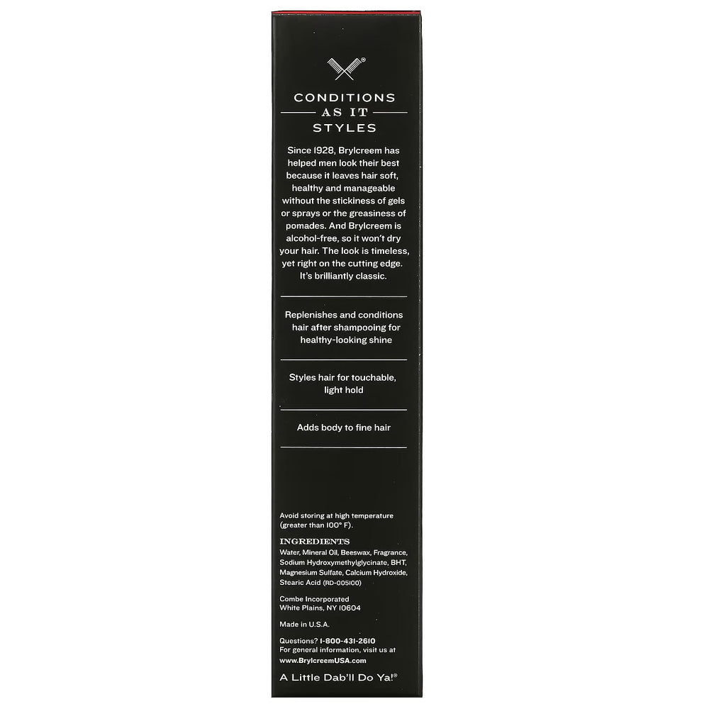 Brylcreem 3-in-1 conditioning detail reveals nourishment