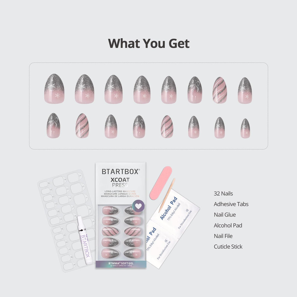 BTArtbox adhesive tabs in kit enable mess-free nail application