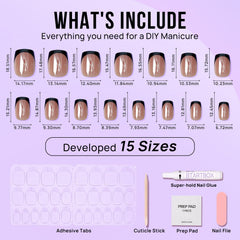 BTArtbox Braveheart includes 15 nail sizes for a custom fit and comfortable wear.