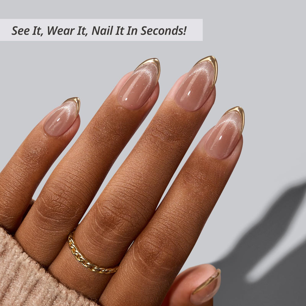 BTArtbox lamp-curable cat-eye detail on nails with quick gel set.