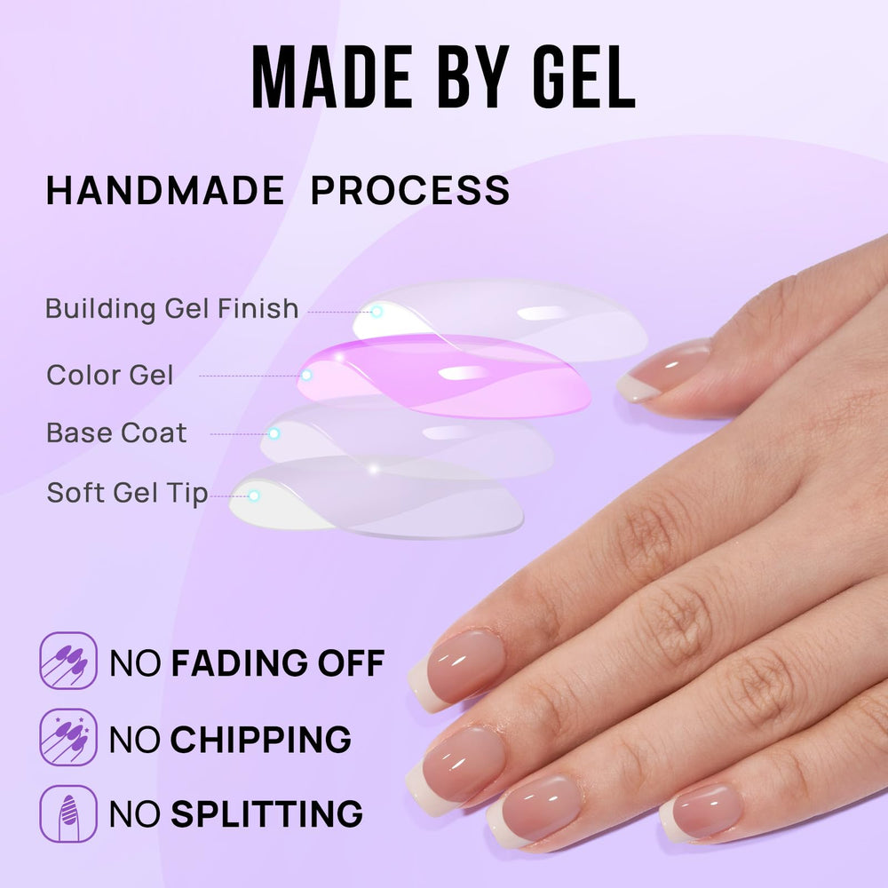 BTArtbox complete manicure kit includes glue, tabs, file, stick, and prep pad for DIY nails.