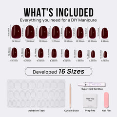 BTArtbox complete nail kit with file, cuticle stick and prep pad