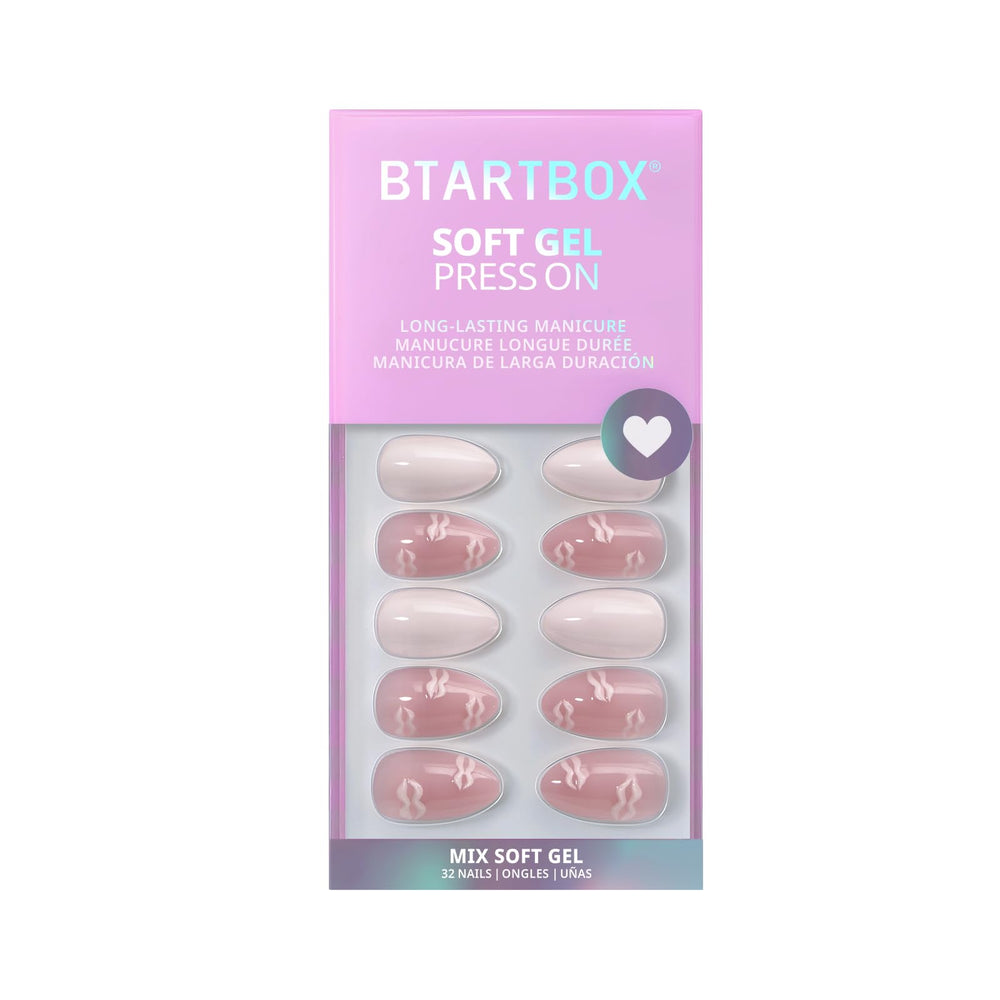 BTArtbox Dainty Kiss step-by-step guide enables DIY manicure.