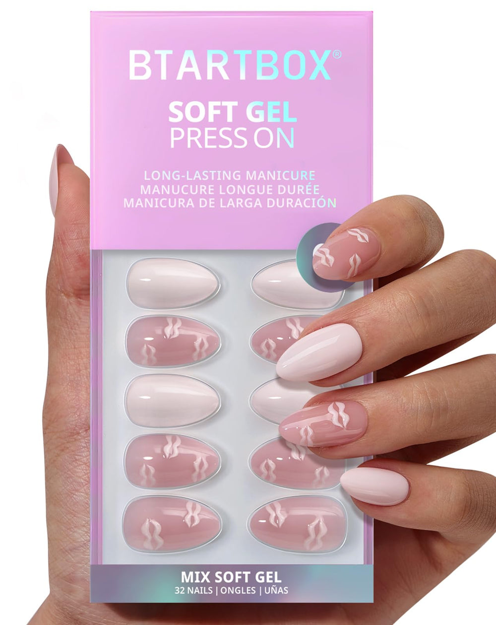 BTArtbox Dainty Kiss kit in box for at-home glam.